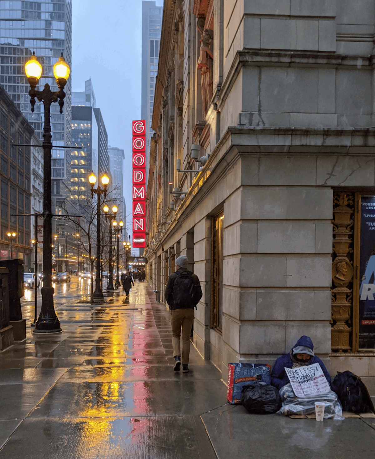 Homeless at the Goodman 1