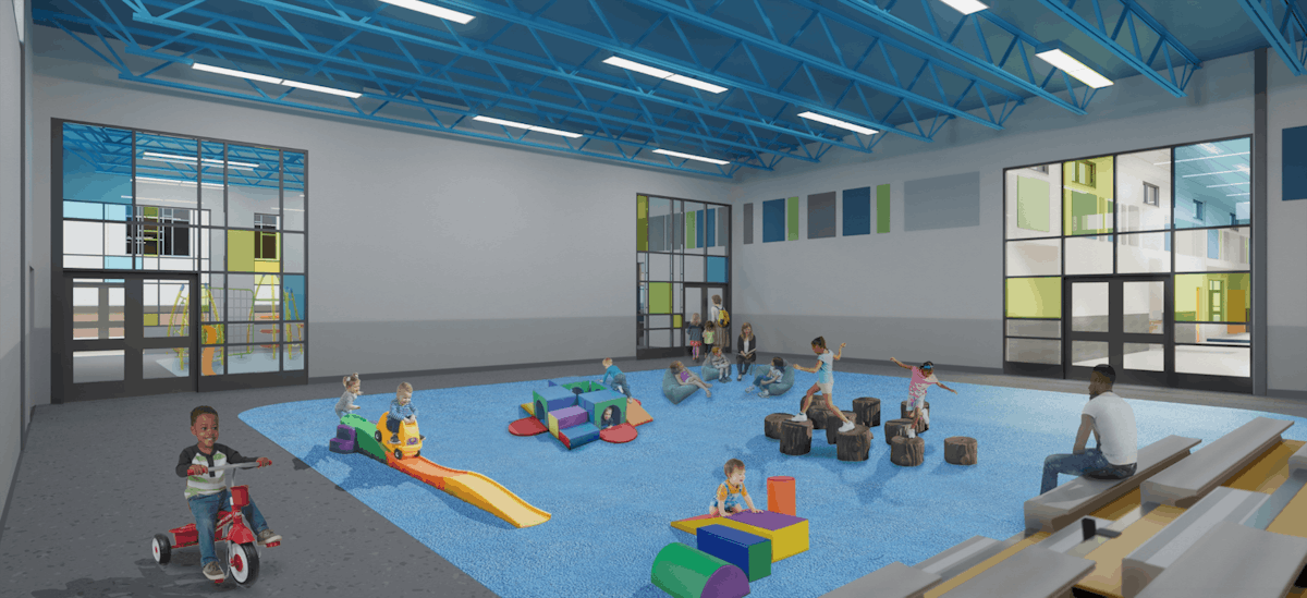 ISD 518 New Community Education Building Inside Play