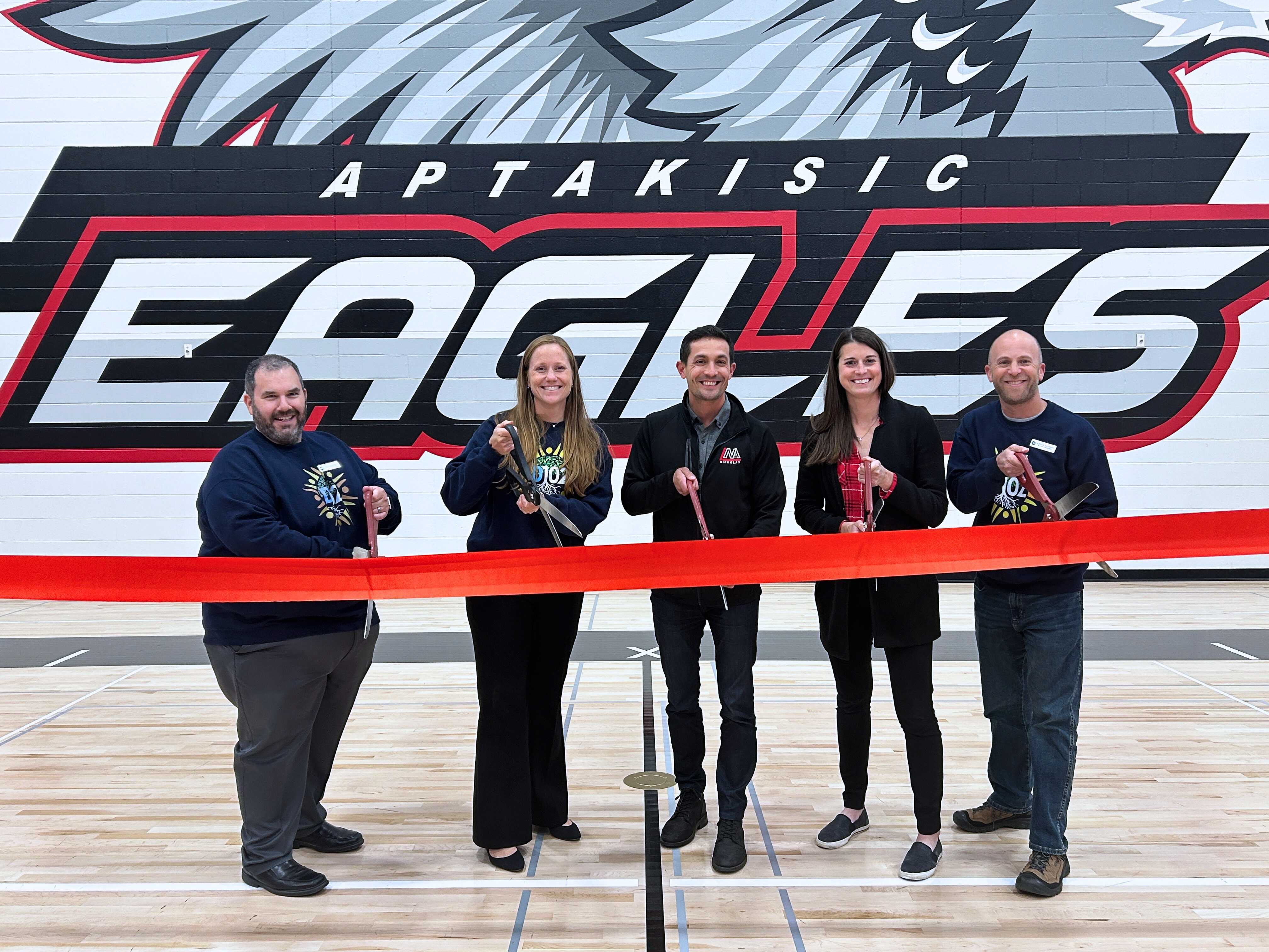 Aptakisic Tripp Ribbon cutting