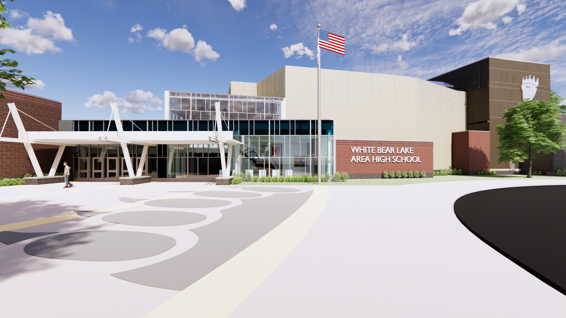 White Bear Lake High School Wold Architects & Engineers