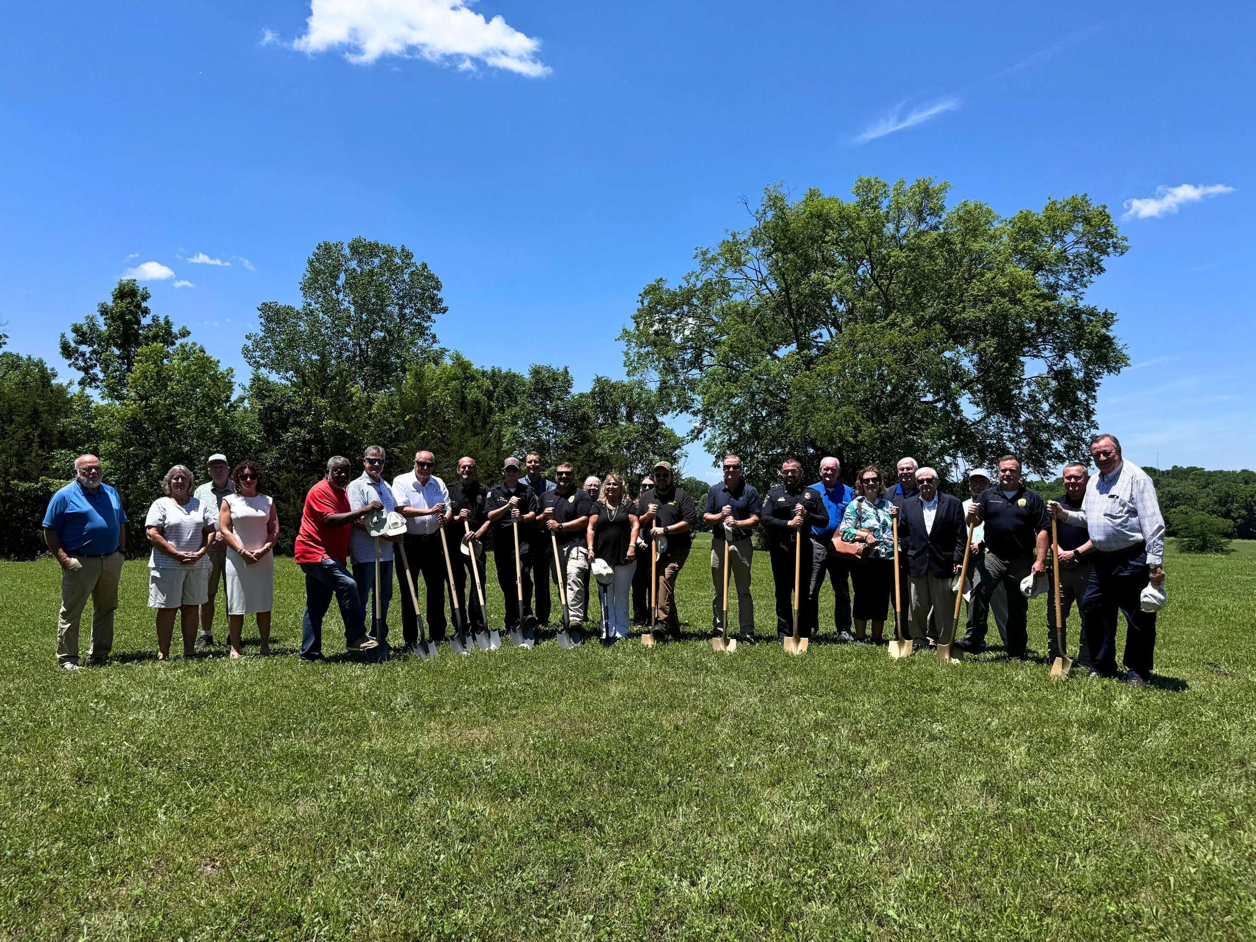 Marshall Co 911 Center Groundbreaking