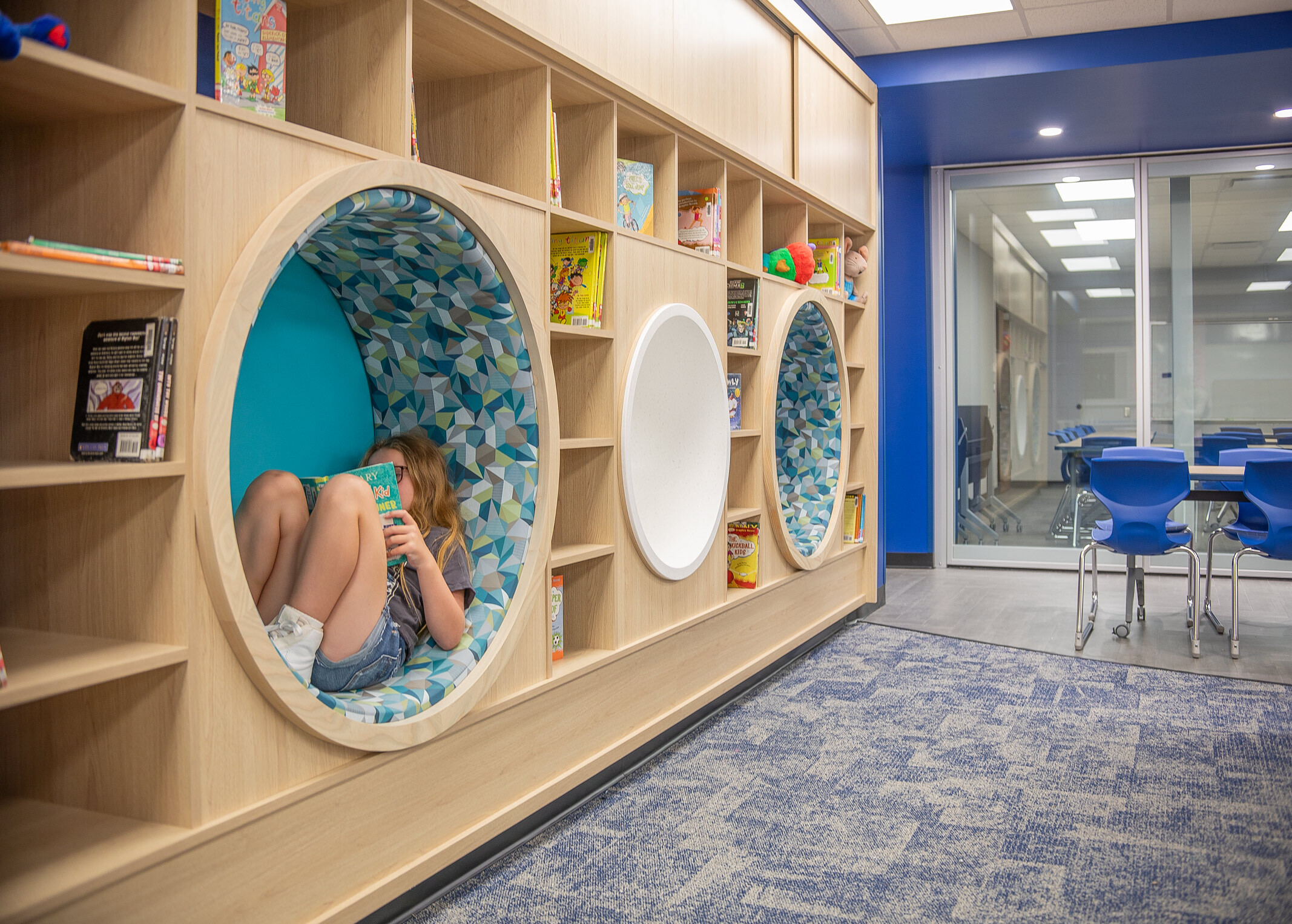 Eastern Hancock Elementary School Media Center 1