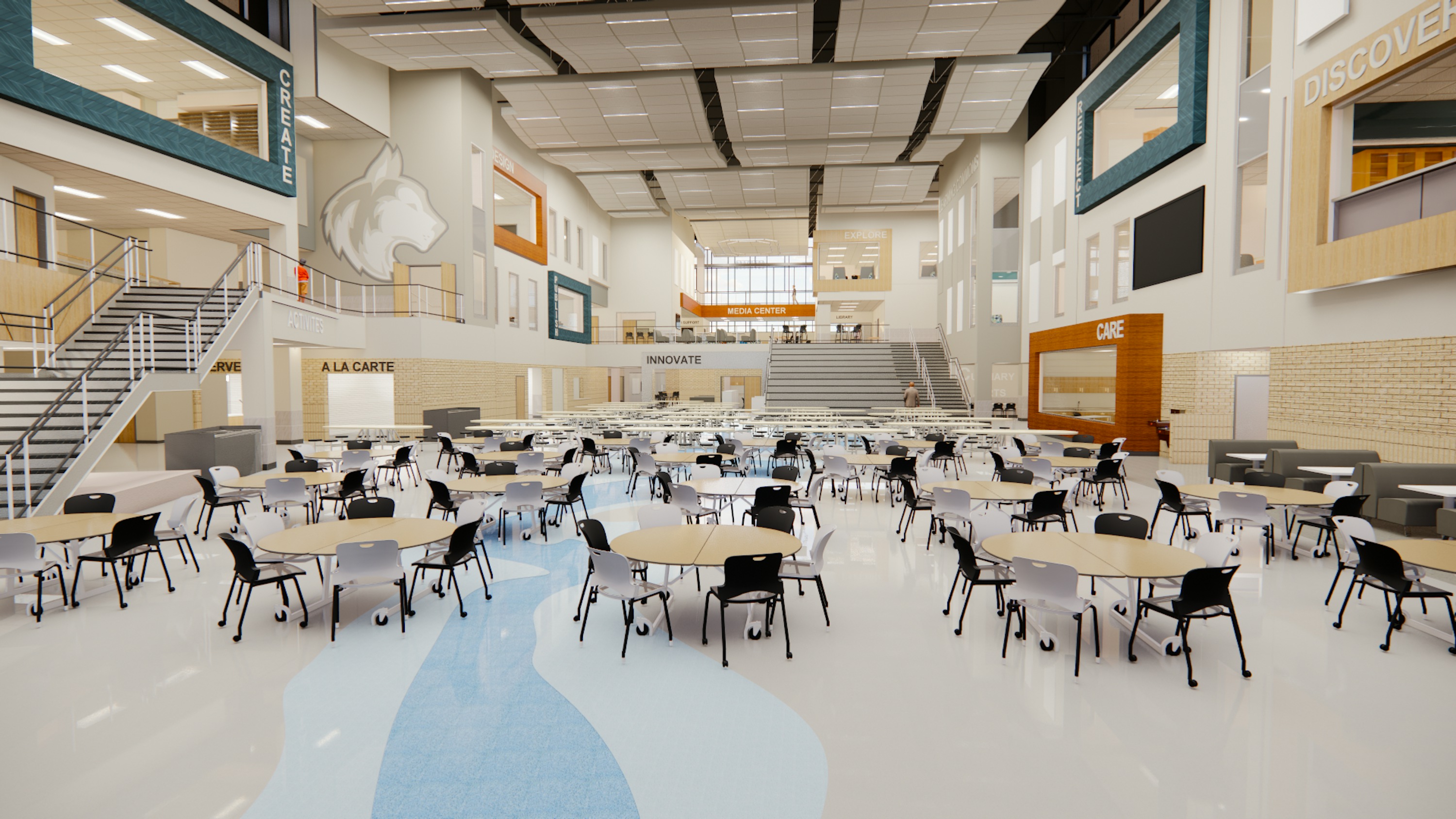 Owatonna High School Wold Architects & Engineers