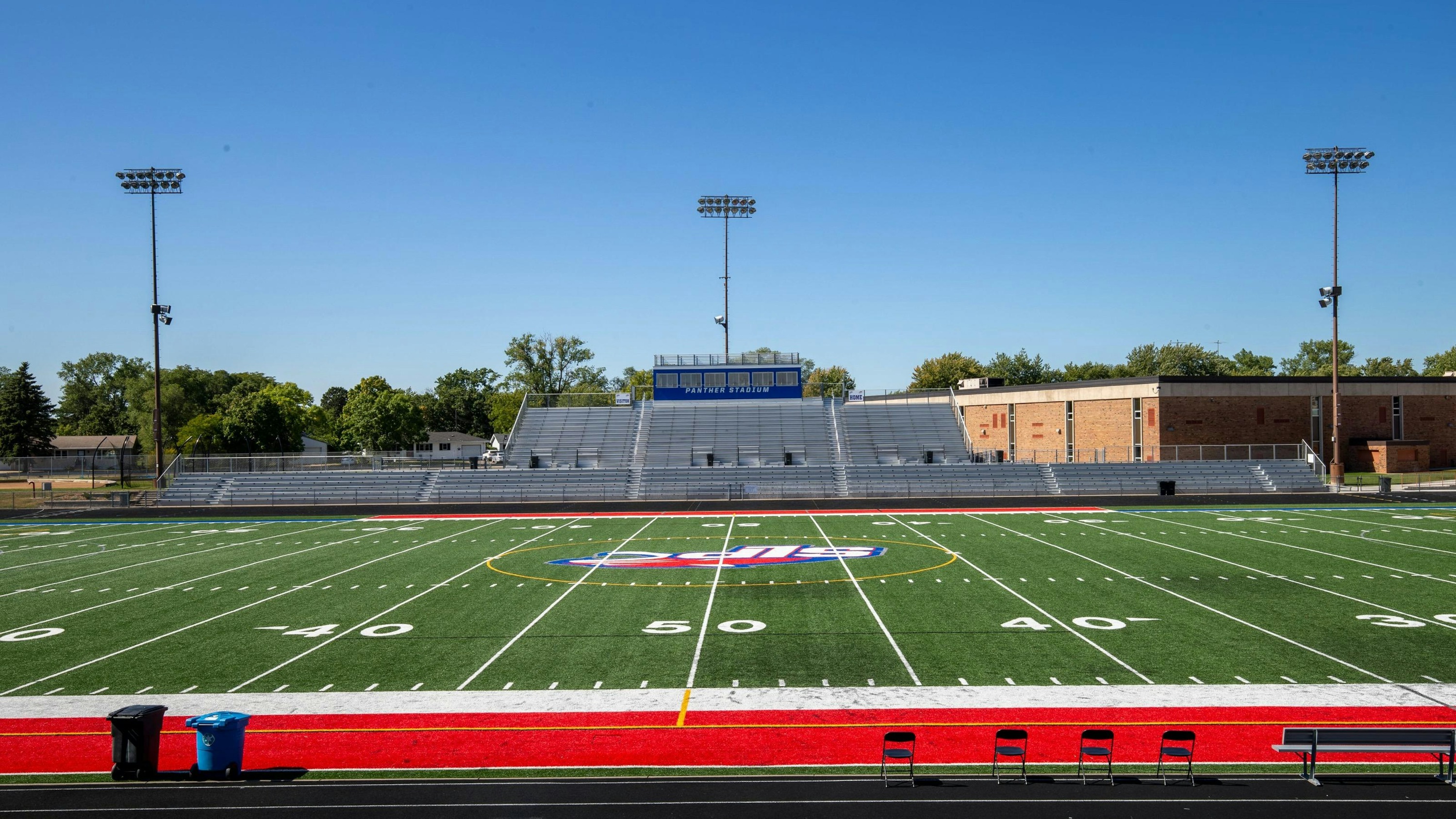 Spring Lake Park Stadium Wold Architects & Engineers