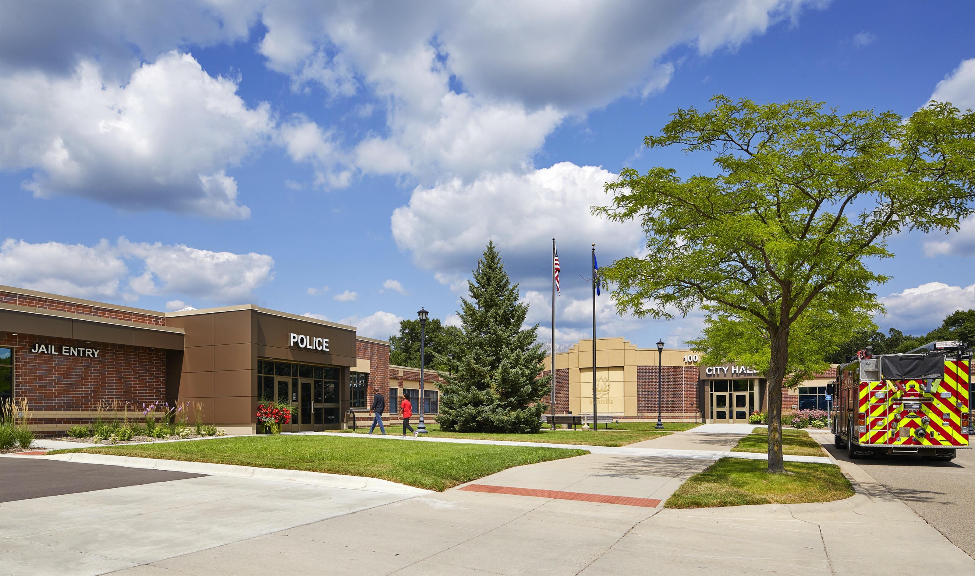 City of burnsville police and city hall remodel2