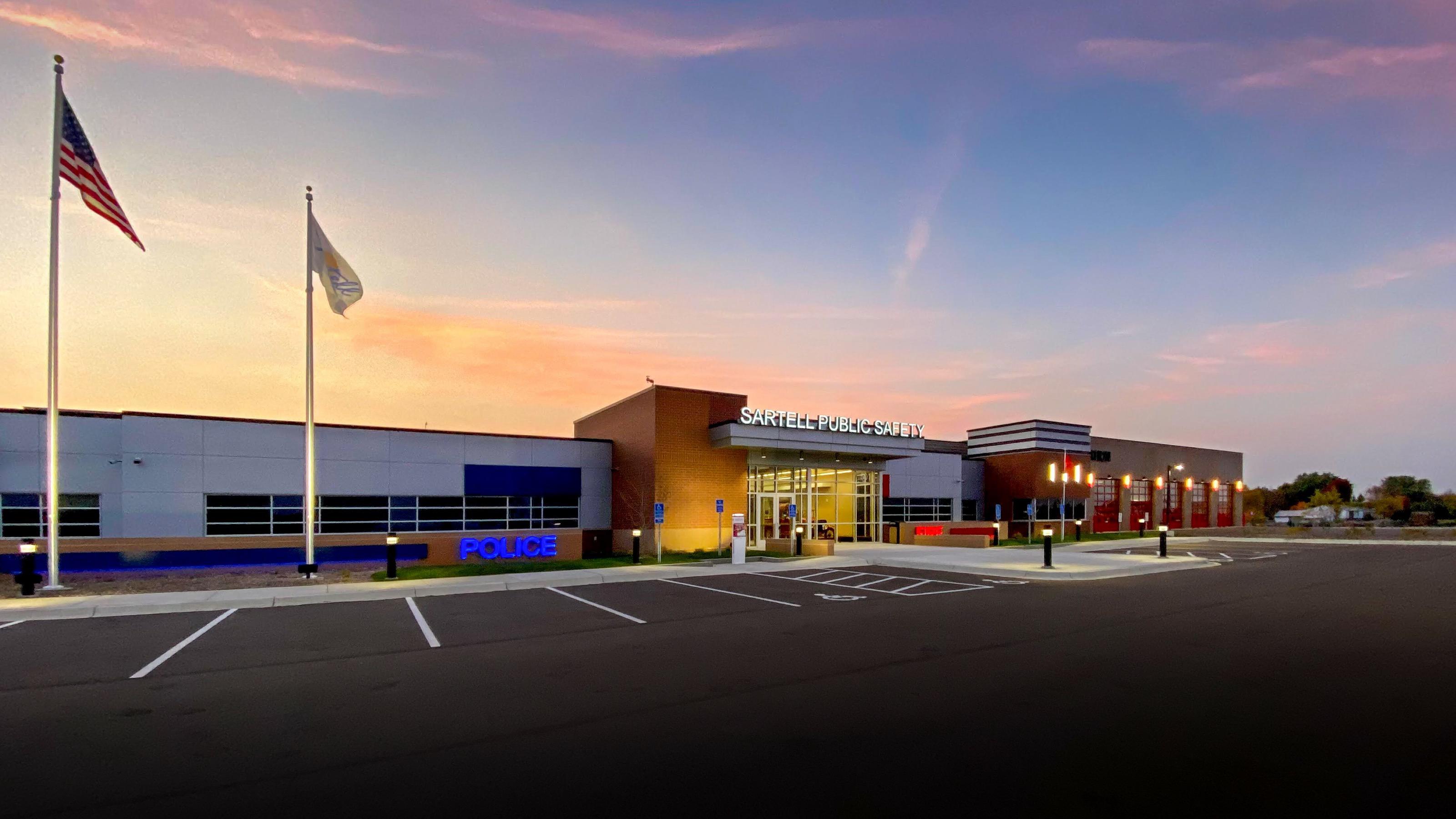 City of sartell new police fire building1