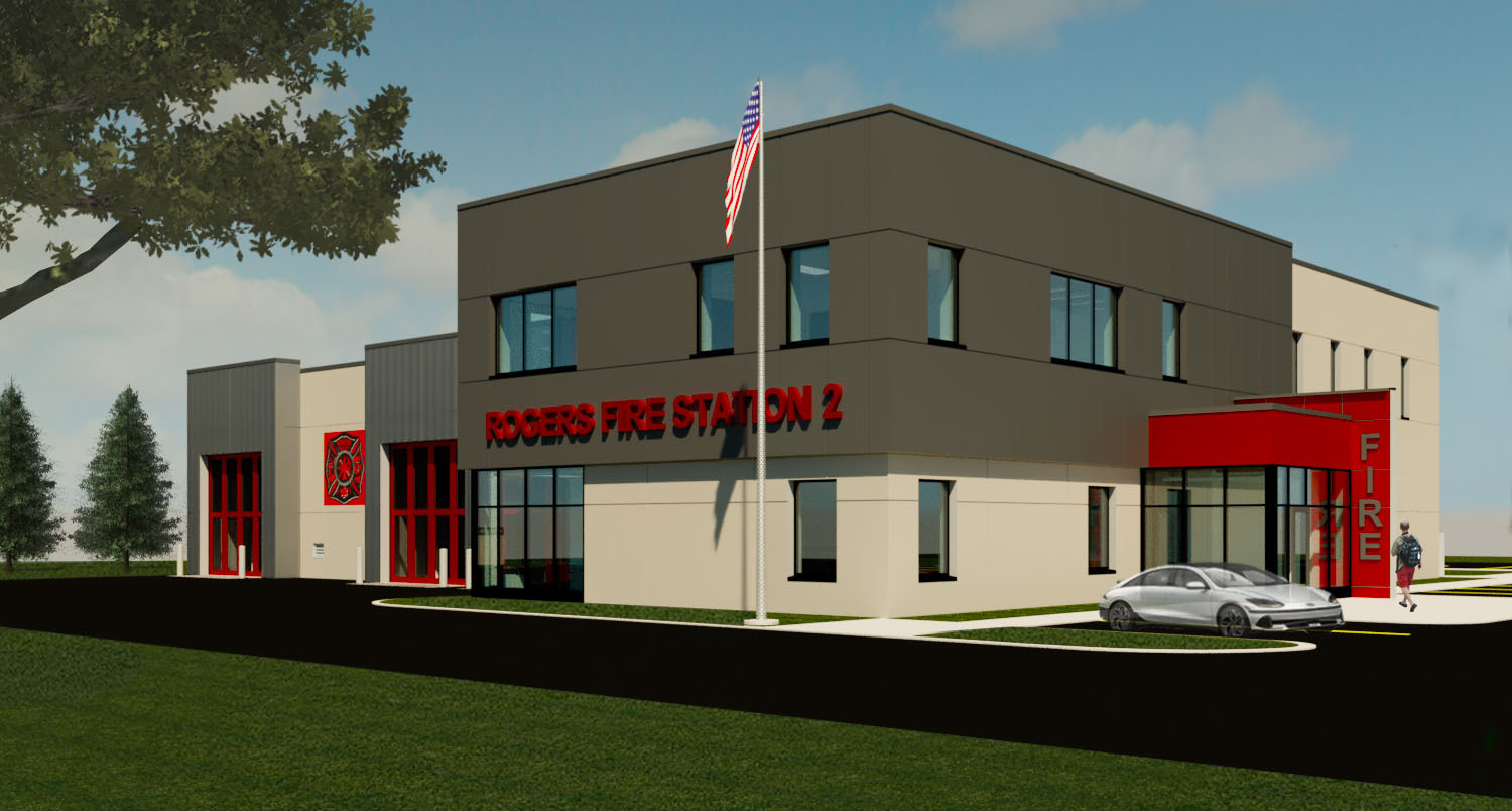 City of Rogers Fire Station No. 2 Wold Architects & Engineers