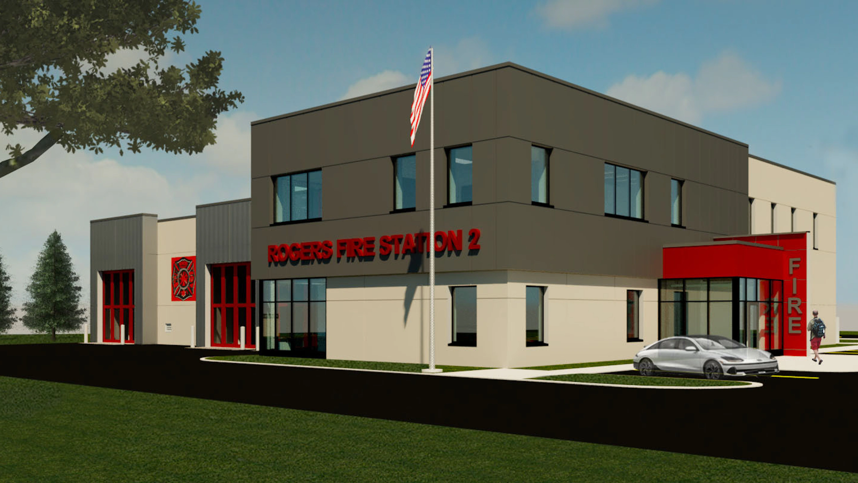 City of Rogers - Fire Station No. 2 | Wold Architects & Engineers