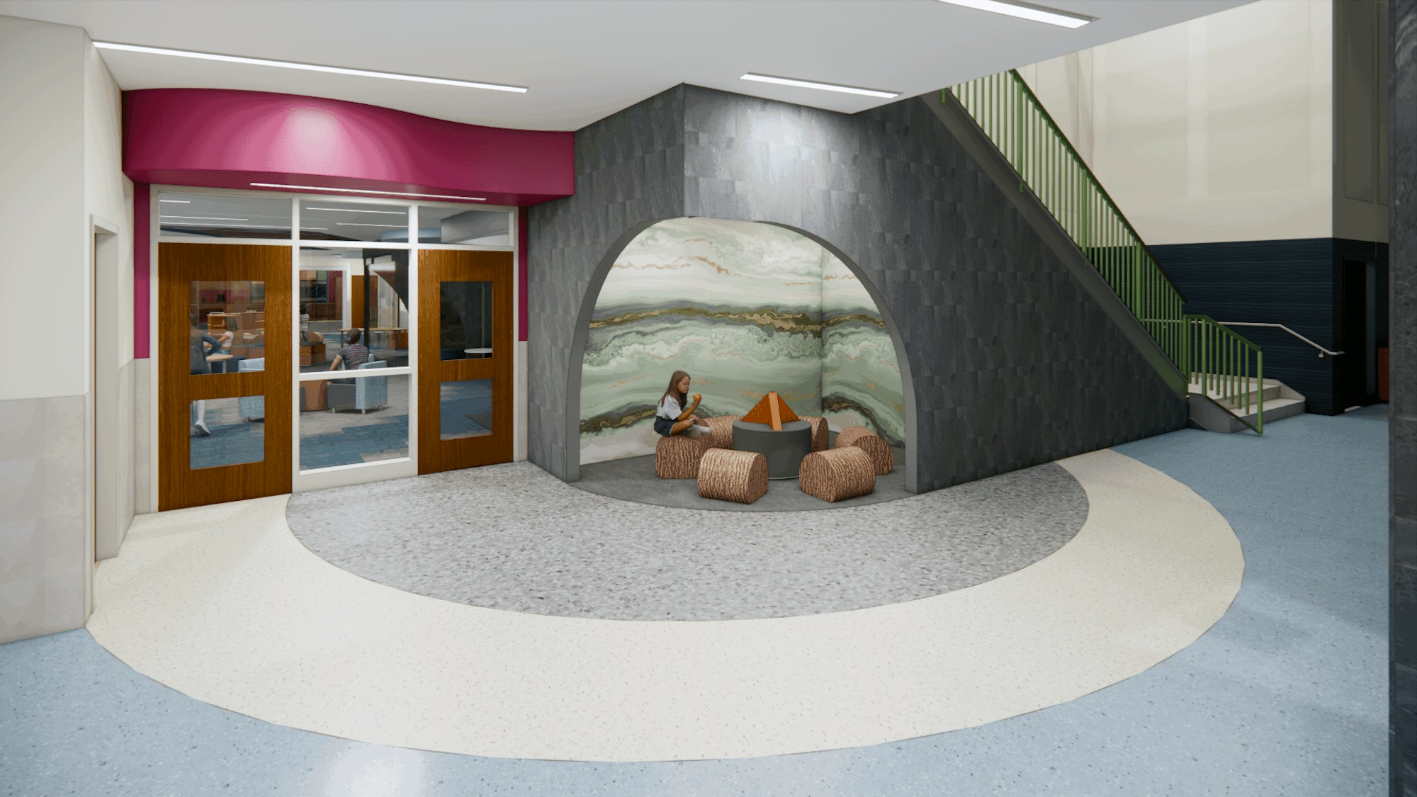 Wold Bayport North stairs 2 1